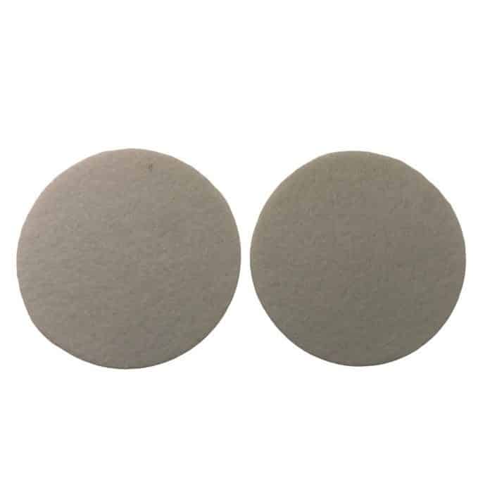 Monotub air filters for Mushroom and plants growing set of 2 1 A set of two monotub air filters for mushroom and plant growing is shown side by side on a white background.