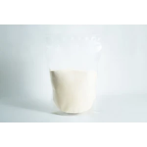 A clear resealable plastic pouch filled with white powder, labelled as Agar Mix MYAG Antibacterial Malt Extract Yeast, displayed against a plain white background.