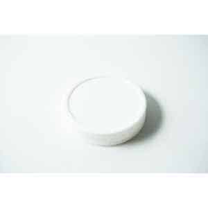 A Mason Jar Lid (wide mouth 86mm, plain white plastic) from “Mason Jar Lids” is shown on a plain white surface.